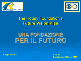 Una Fondazione per il Futuro