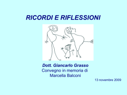 Diapositiva 1 - Marcella Balconi