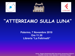 LUNA - Osservatorio Astronomico di Palermo