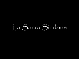La Sacra Sindone