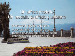 Elena Barca - Osservatorio Giustizia Civile Firenze