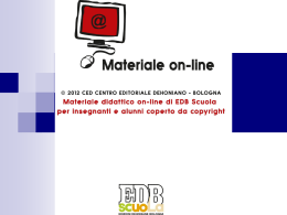 Scarica il PowerPoint