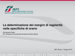 La determinazione dei margini di regolarit&agrave; nelle - Dits-roma