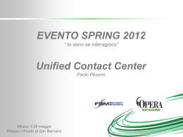 Unified Contact Center