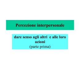 Dare senso agli altri e alle loro azioni