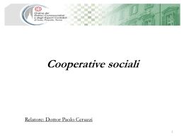 Cooperative sociali, 27 maggio 2010