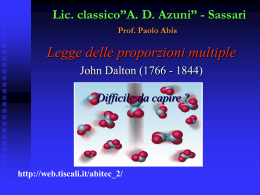 Legge delle proporzioni multiple