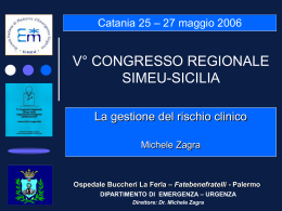 V&deg; Congresso Regione SIMEU
