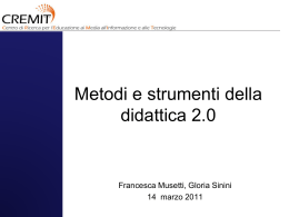 I social network nei loro risvolti didattici
