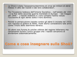 COSA INSEGNARE? - Associazione ARCO