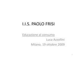 Scarica la presentazione in formato PowerPoint