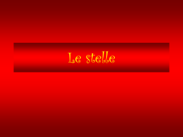 la vita delle stelle 1