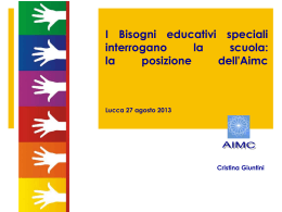 la posizione dell`Aimc