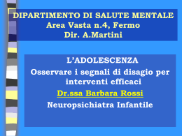 Di cosa ha bisogno l`adolescente?
