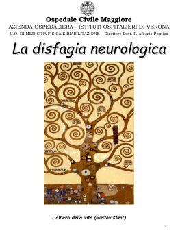 Disfagia neurologica - Azienda Ospedaliera Universitaria Integrata