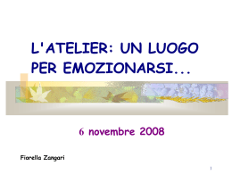 L`ATELIER: UN LUOGO PER EMOZIONARSI