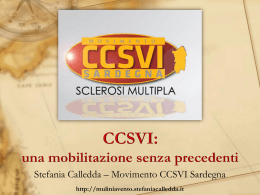 CCSVI: una mobilitazione senza precedenti