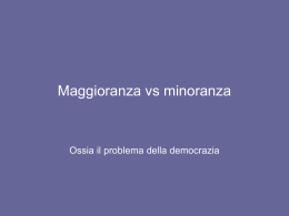 DEMOCRAZIA - presentepassato