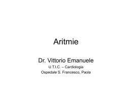 Classificazione Aritmie