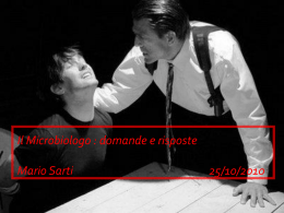 Il Laboratorio di Microbiologia