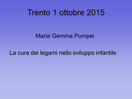 Cura dei legami &ndash; Dott.ssa Maria Gemma Pompei
