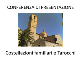 Costellazioni Familiari e Tarocchi (OLBIA