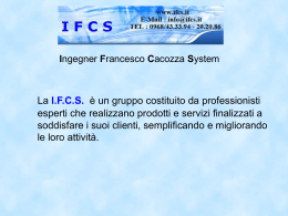 Software Gestionale IFCS Ottica