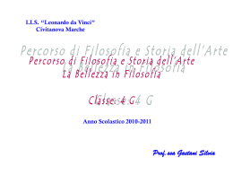 La bellezza in filosofia - Comune di Civitanova Marche