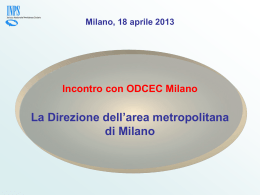 INPS e Professionisti - Canali di comunicazione tra Istituto e