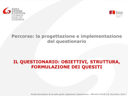 Il questionario
