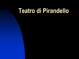 Teatro di PIrandello