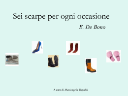 Sei scarpe per ogni occasione