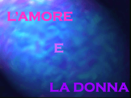 L`amore e la donna nel Dolce Stil Novo