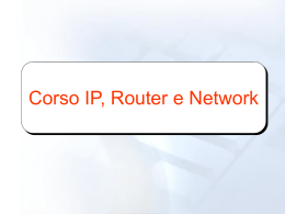 indirizzo del router