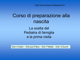 Corso di preparazione al parto