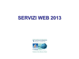 Servizi web - Radio Maria