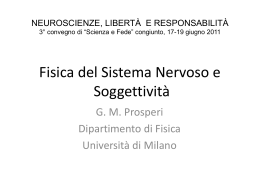 Prosperi2011 - Scienza Fede e Società