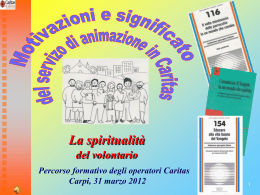 scarica la presentazione Power Point