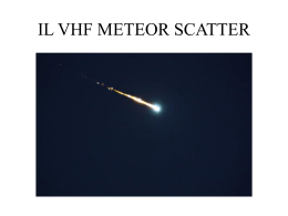 Meteor Scatter I5TWK Carlo Spano