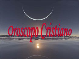 Oroscopo Cristiano - Divina Misericordia Cammara