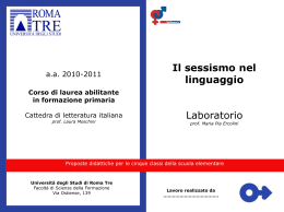 Presentazione di PowerPoint - Insegnare geografia in ottica di