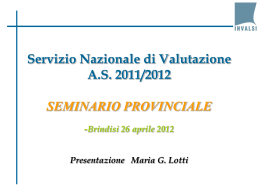 LE MODALITA` ORGANIZZATIVE CHI FA CHE COSA