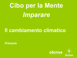 Slide 1 - Oxfam Italia
