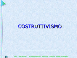 costruttivista - Software didattici