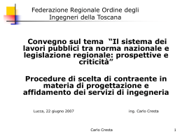 Slides - Federazione Ingegneri Toscana