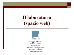 Laboratorio virtuale spazio web