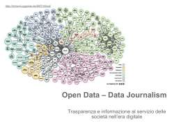 Open data – Data Journalism – Digit2013 di Andrea Fama
