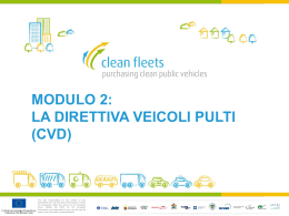 Modulo 2 - Contesto legislativo