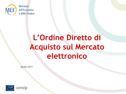 La Gestione Ordine 3