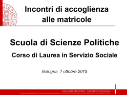 incontro 7-10-15 accoglienza servizio sociale